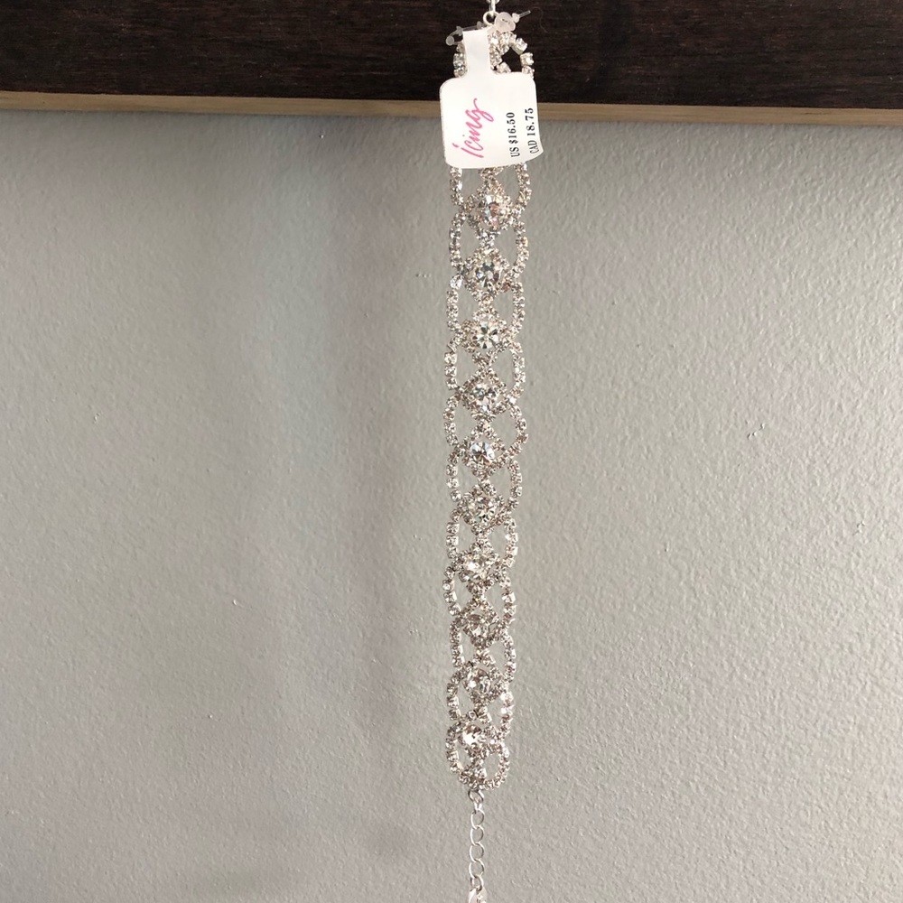 Icing Rhinestone Bracelet - Picture 2 of 4